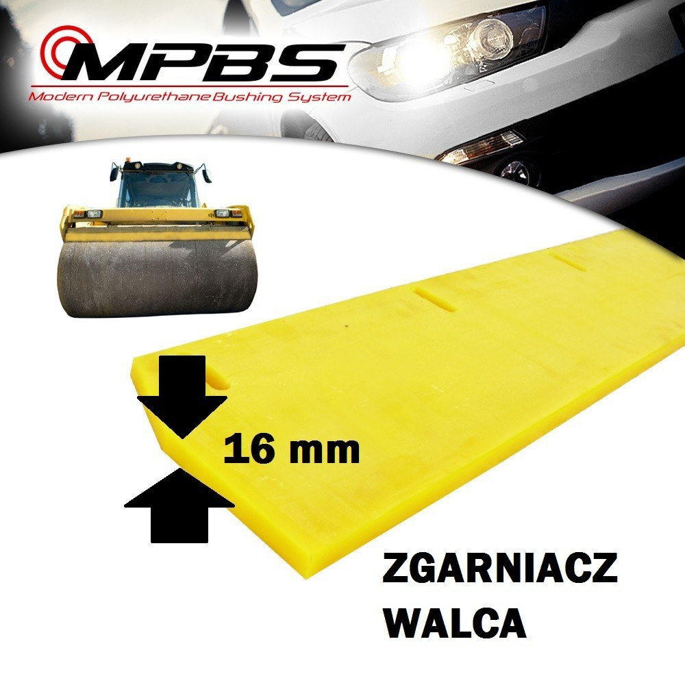 1700/200/16 LEMIESZ WALCA DROGOWEGO ZGARNIACZ MASY ASFALTOWEJ 1700/200/16 LEMIESZ WALCA DROGOWEGO ZGARNIACZ MASY ASFALTOWEJ